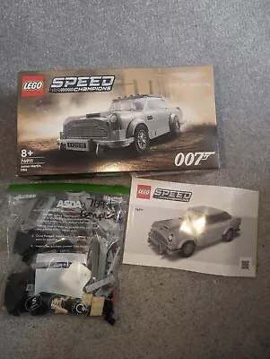 Buy LEGO Speed Champions 76911 007 Aston Martin DB5 Boxed Complete • 14£