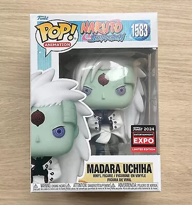 Buy Funko Pop Naruto Shippuden Madara Uchiha C2E2 #1583 + Free Protector • 44.99£