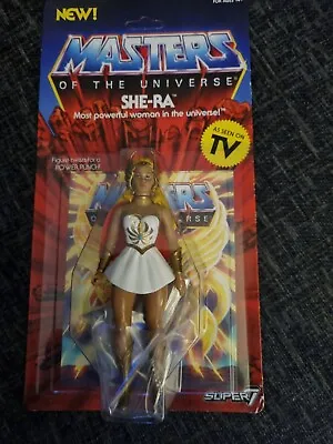 Buy He Man Masters Of The Universe Super 7 She Ra Sealed In Box • 50£