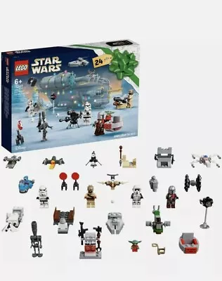 Buy LEGO 2021 Star Wars Advent Calendar 75307 Mandalorian Brand New Sealed • 45.99£
