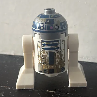 Buy Lego Star Wars Minifigure - R2-d2 Astromech Droid Dirt Stains - (sw1200) 75208 • 15£