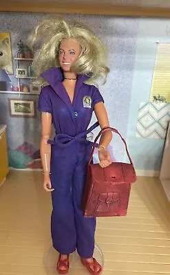 Buy Kenner Bionic Jamie Summers Doll With Original Jumpsuit, Shoes, Red Bag Etc • 75£