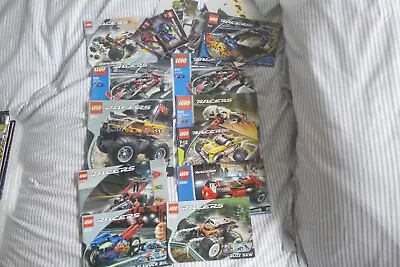 Buy Lego Racers Instruction Manuals (as Pictured) • 3.99£