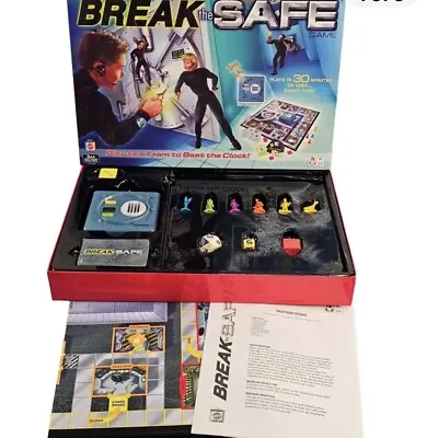 Buy MATTEL Break The Safe Board Game Electronic Beat The Clock TESTED - COMPLETE • 30.23£