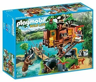 Buy BNIB! LIMITED STOCK! Playmobil 5557 Wildlife Adventure Tree House • 57.99£