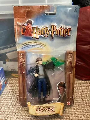 Buy Harry Potter Ron Weasley Action Figure 2002 Mattel Very Rare Vintage Box Sealed • 17.99£