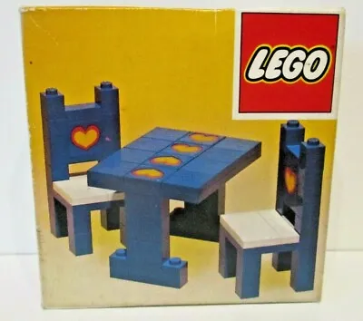 Buy Vintage Lego  C275  TABLES & CHAIRS  Released 1974   Complete With Good Box • 19.95£