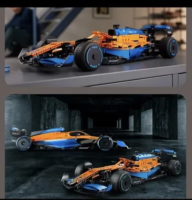 Buy Not Lego F1 Car 42141 Technic McLaren Formula 1 2022 F1 V6 Cylinder Race Car • 51.99£