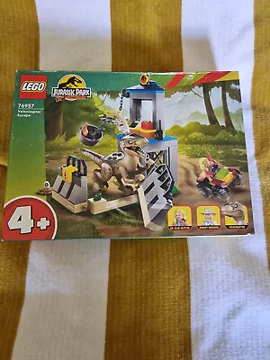 Buy LEGO 76957 Jurassic Park 30th Anniversary Velociraptor Escape New / FAST P&P • 13£
