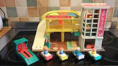 Buy Vintage Fisher Price Garage,complete And In Vgc • 85£