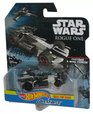 Buy Star Wars Hot Wheels Rogue One Partisan X-Wing Fighter (2016) Carships Toy Car • 11.24£