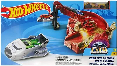 Buy Hot Wheels City Road Trip To Mars Set GGF91 Includes 1 Car Age 4-8 Years • 14.95£