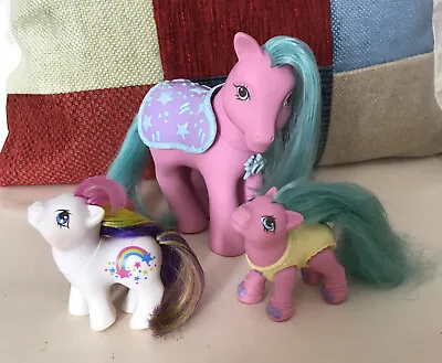 Buy Hasbro My Little Pony Bundle 3 X G1 Ponies CHARITY SALE • 85£