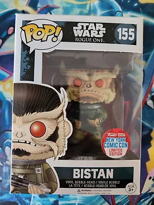 Buy Funko POP! Star Wars Bistan New York Comic Con 2016 Official - Rogue One - New • 12.95£