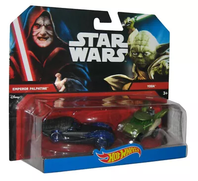 Buy Star Wars Hot Wheels (2014) Emperor Palpatine Vs. Yoda Characters Toy Car 2-Pack • 25.13£
