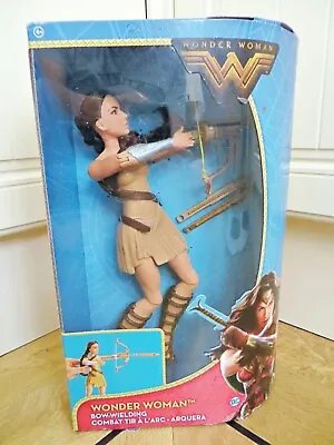 Buy Mattel Dc 'wonder Woman' Bow Wielding Posable Action Figure. 12  Mib/boxed. • 29.99£