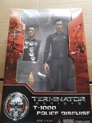 Buy NECA 7  Action Figure: Terminator Genisys - T1000 Police Disguise New, Sealed • 32.99£