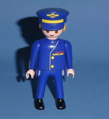 Buy Playmobil Pilot / Crew  For Aeroplane / Jet Plane / Airport Terminal (A) • 1.25£