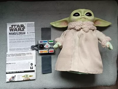 Buy Star Wars The Mandalorian The Child Baby Yoda Plush Moves And Sounds 28cm • 25.19£