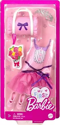 Buy Mattel Barbie My First Barbie Fashion Pack Tutu Leotard Dress Up Toy • 15.12£