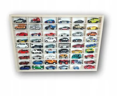 Buy For Hot Wheels Diecast Car Matchbox Display Wooden Shelf Toy Storage Unit D64xl • 36.99£