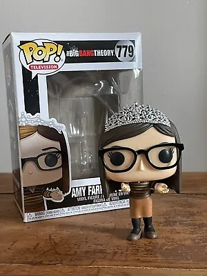 Buy Funko Pop Big Bang Theory Amy Farrah Fowler #779 - Rare. Good Condition/Good Condition • 41.11£