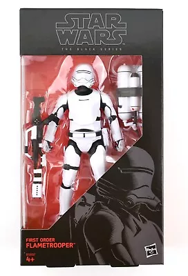 Buy Star Wars The Black Series #16 - First Order Flametrooper Officer 6  Figure • 17.63£