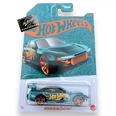 Buy HOT WHEELS Pearl And Chrome Nissan Silva S14 Drift US Exclusive 1:64 Diecast • 8.99£