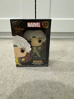 Buy Funko Pop Pin Marvel Rogue Badge With Removable Display Stand *NEW & SEALED* • 7.99£