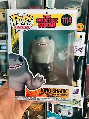 Buy Funko POP Figure! King Shark 1114 - The Suicide Squad • 25.61£