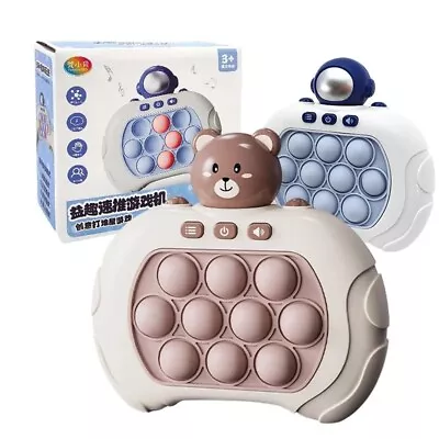 Buy Pop Quick Push Bubbles Game Machine Kids Cartoon Fun Whac-A-Mole Squeezing Toys • 11.87£