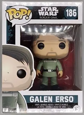 Buy #186 Galen Erso - Star Wars Rogue One Funko POP With POP Protector • 11.19£