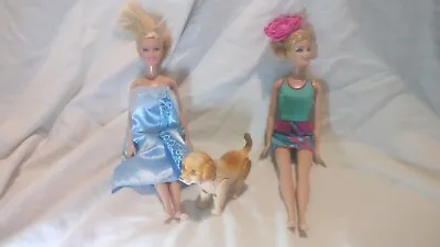 Buy 🤖 BARBIE: Figure Dolls With Dog Bundle Mattel • 8.99£