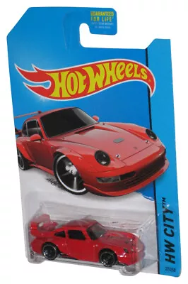 Buy Hot Wheels City (2013) Red Porsche 993 GT2 Die-Cast Toy Car 27/250 • 16.69£