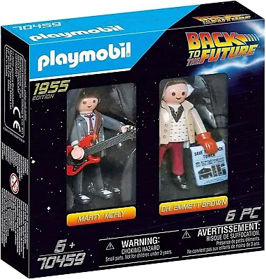 Buy Playmobil 70459 Back To The Future© Marty Mcfly And Dr. Emmett Brown Toy Figures • 12.99£