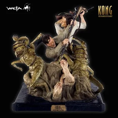 Buy Jack & Denhams Ravine Struggle Polystone Statue - King Kong - WETA No Sideshow • 280.55£