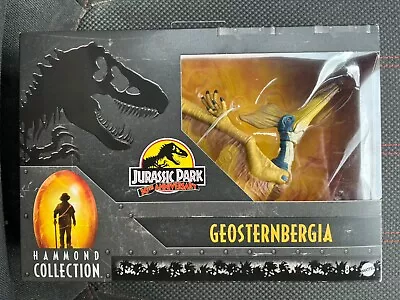 Buy Jurassic Park Hammond Collection Geosternbergia Action Figure (New And Sealed) • 29.99£