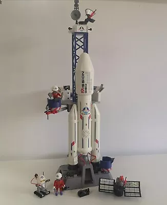 Buy Playmobil 6195 Space Mission Geo Rocket Ship Launch Pad / With Lights & Sound • 22.99£