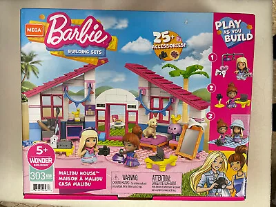 Buy Barbie Mega Construx Malibu House Building Set • 24.50£
