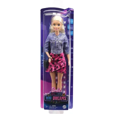 Buy Barbie Big City Big Dreams Malibu Roberts Doll Blonde 11.5in Denim Jacket Skirt • 12.99£