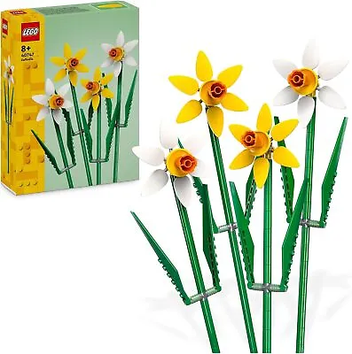 Buy LEGO Creator Daffodils Flowers Set 40747 For Kids - Build Bouquet - Gift Kids 8+ • 8.85£