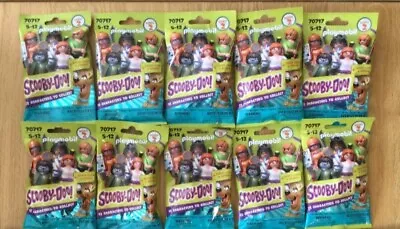 Buy X10 Playmobil 70717 New Scooby Doo Mystery Figures Collectable Series 2 Bags • 36.99£