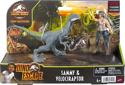 Buy Jurassic World  Camp Cretaceous Sammy Velociraptor • 32.99£