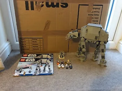 Buy Lego Star Wars AT-AT 8129, Complete With 8 Figures And Both Manuals, Retired Set • 119.99£