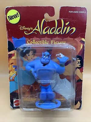 Buy MATTEL ALADDIN CARDED DISNEY COLLECTIBLE FIGURE Disney GENIE Aladdin Mattel New • 12.99£