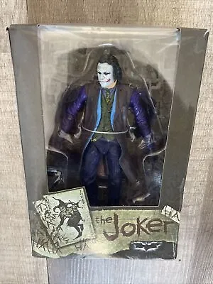 Buy The Dark Knight Heath Ledger Joker 7  Action Figure DC Comics NECA Reel Toys NEW • 30£