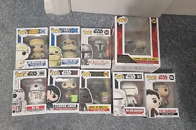 Buy Star Wars Pop Funko Bundle - Featuring RARE & HARD TO FIND EXCLUSIVES & SPECIALS • 140£