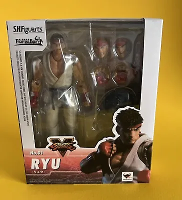 Buy Bandai Tamashii S.H. Figuarts SHF Street Fighter Ryu. Factory Sealed.  READ NOTE • 29.99£