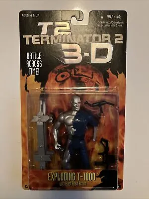 Buy T2 Terminator 2  3D Exploding T 1000 5.5  FIGURE CARDED Kenner 1997 • 29.95£