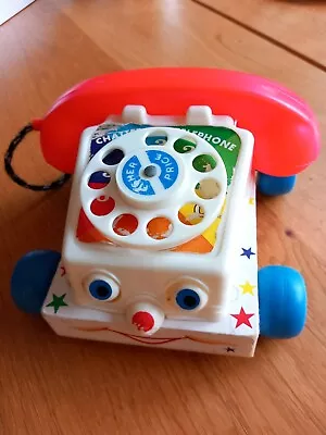Buy Fisher Price Chatter Telephone Vintage 1961 • 5.99£